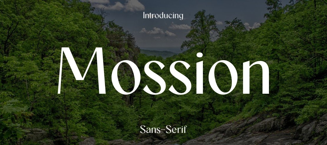 Mossion Font