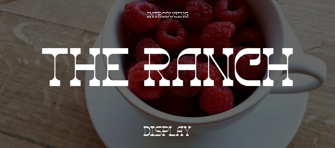 The Ranch Font Family