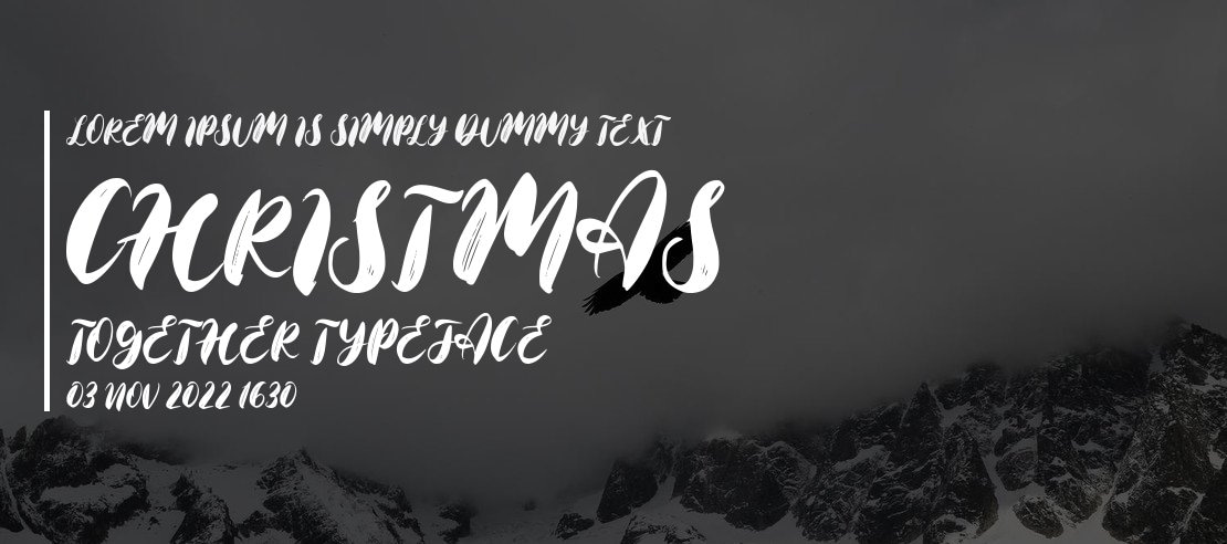 Christmas Together Font