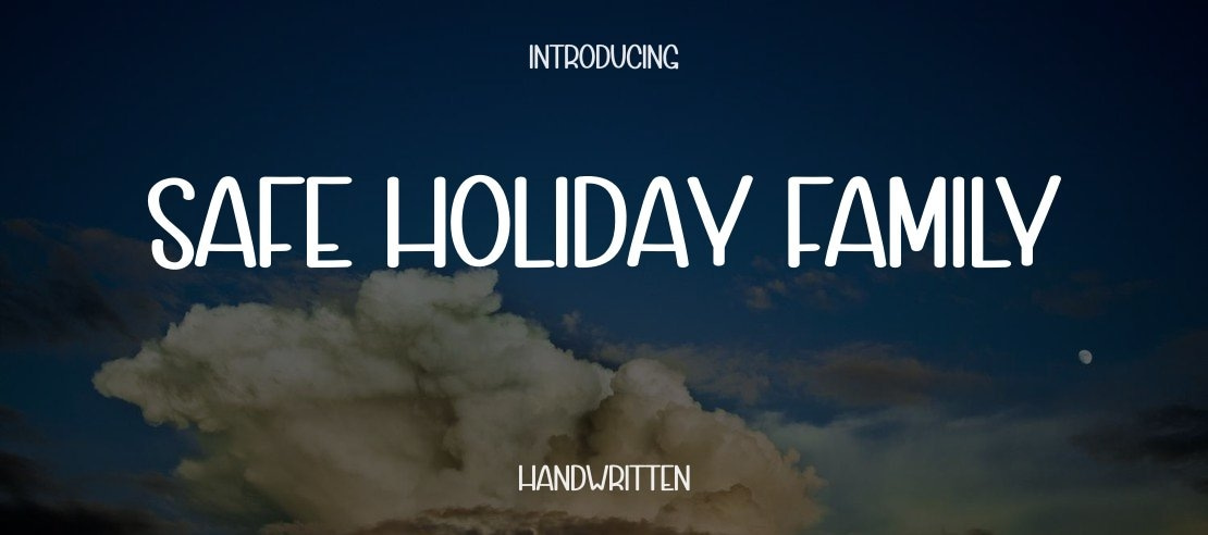 Safe Holiday Family Font