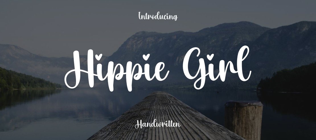 Hippie Girl Font