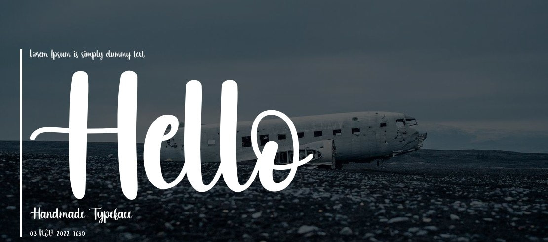 Hello Handmade Font