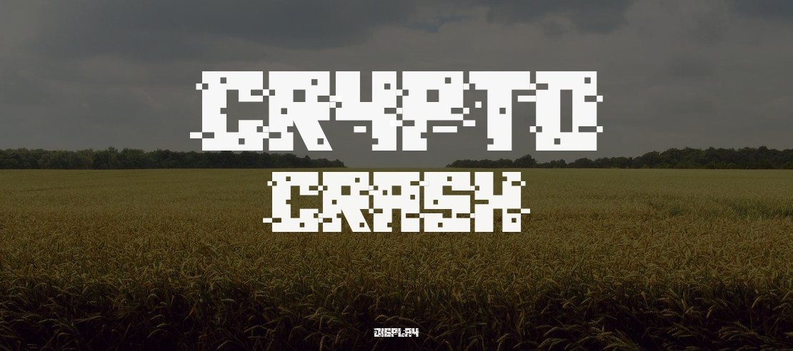 crypto CRASH Font Family