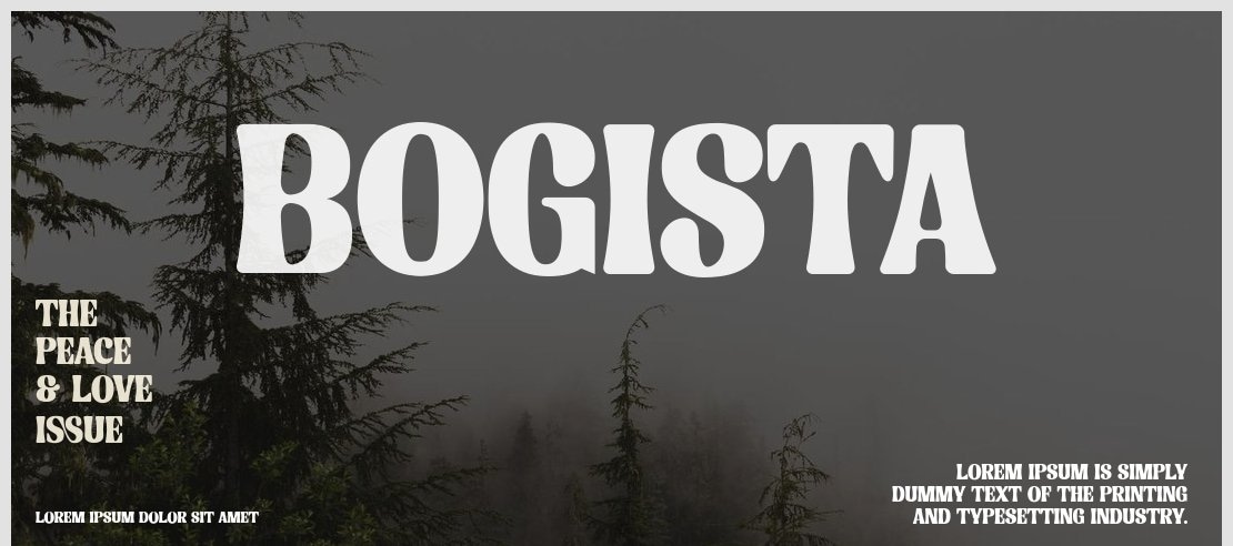 Bogista Font