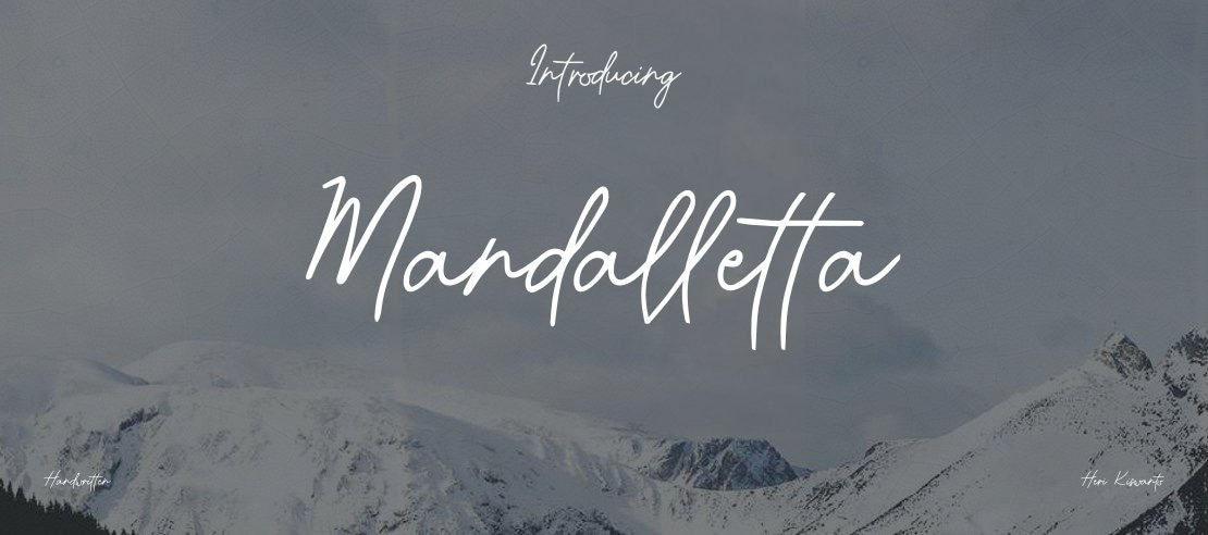 Mandalletta Font