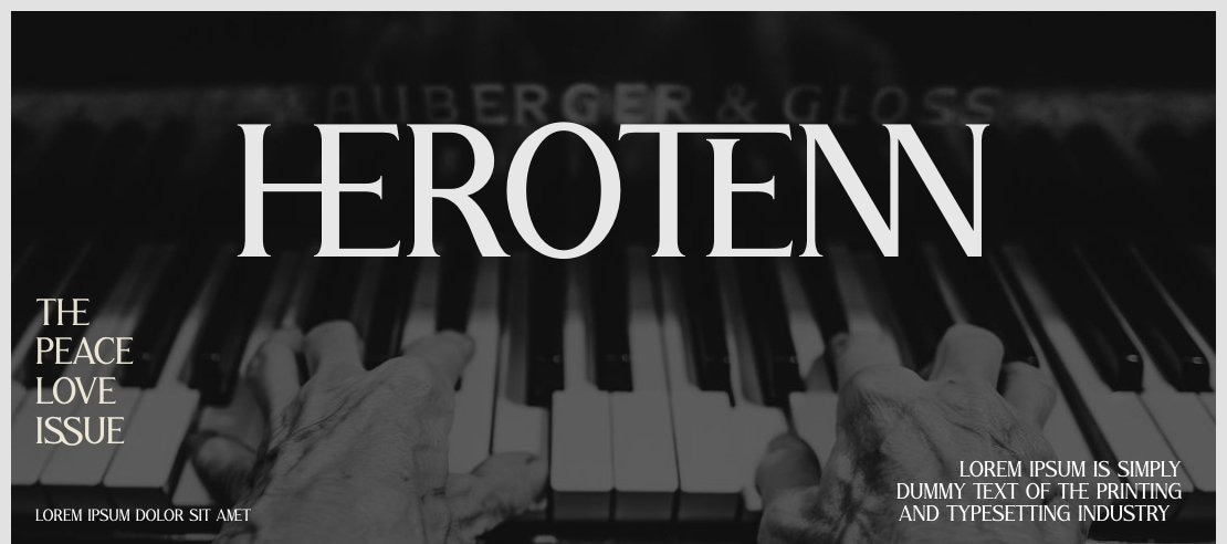 Herotenn Font