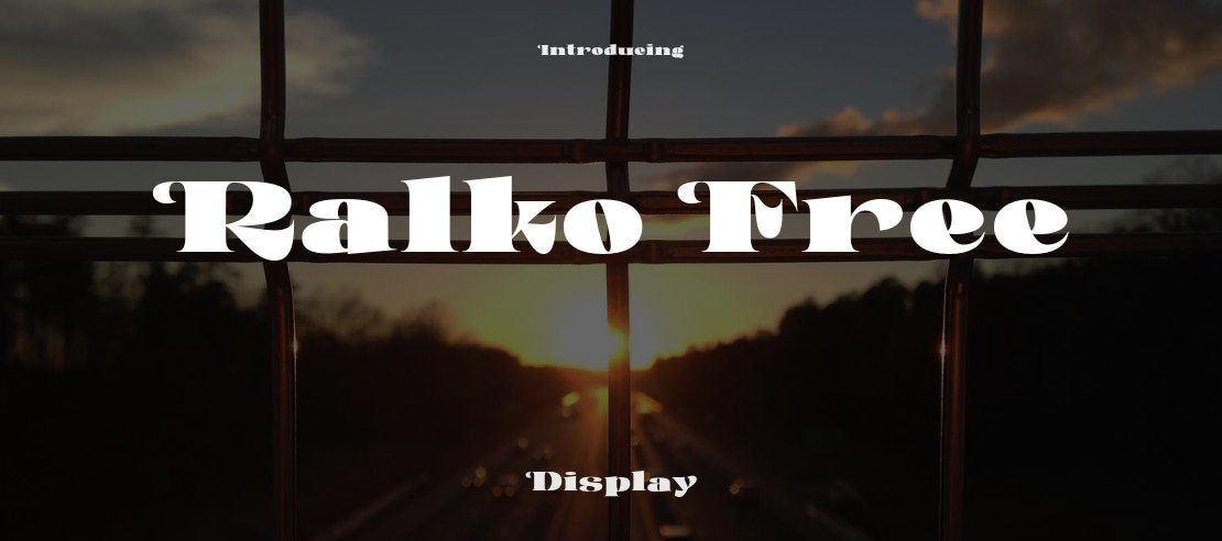 Ralko Free Font Family