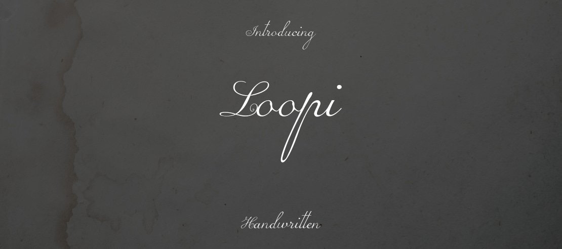 Loopi Font