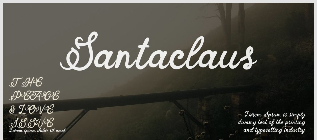 Santaclaus Font