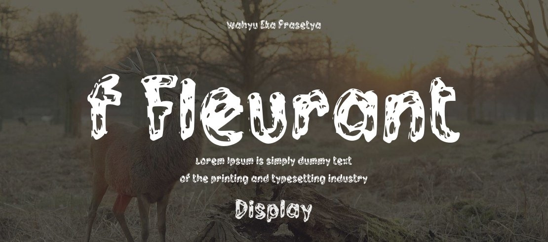 f Fleurant Font