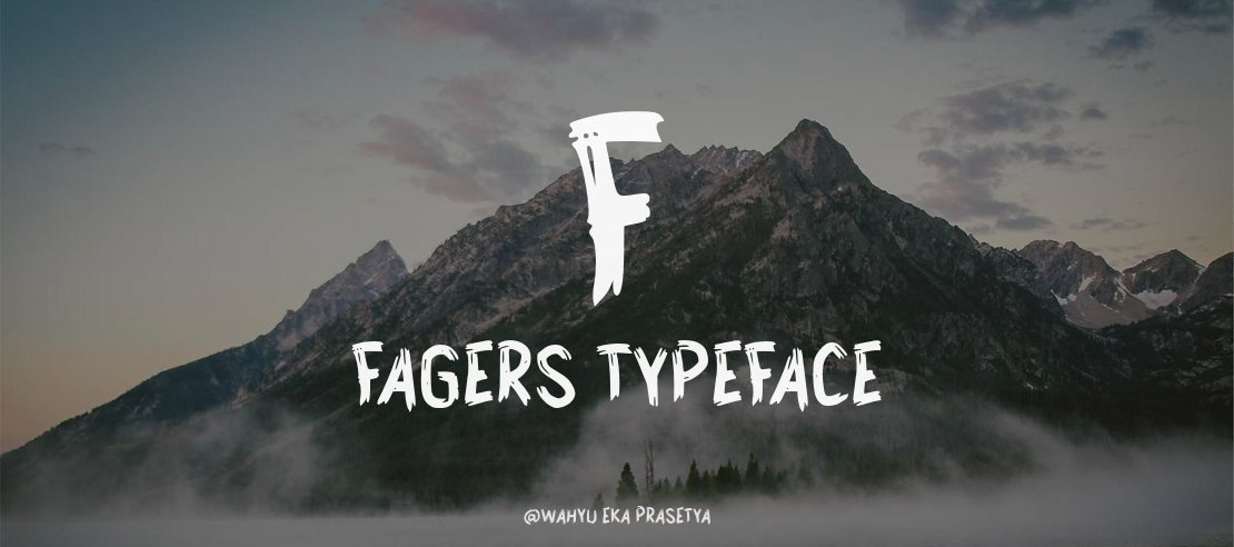 f Fagers Font