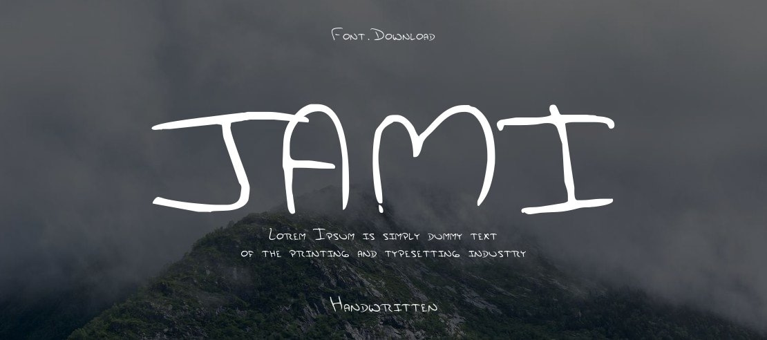 JAMI Font