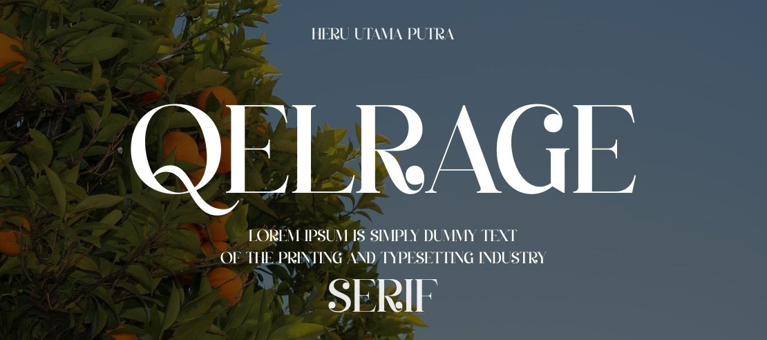 Qelrage Font