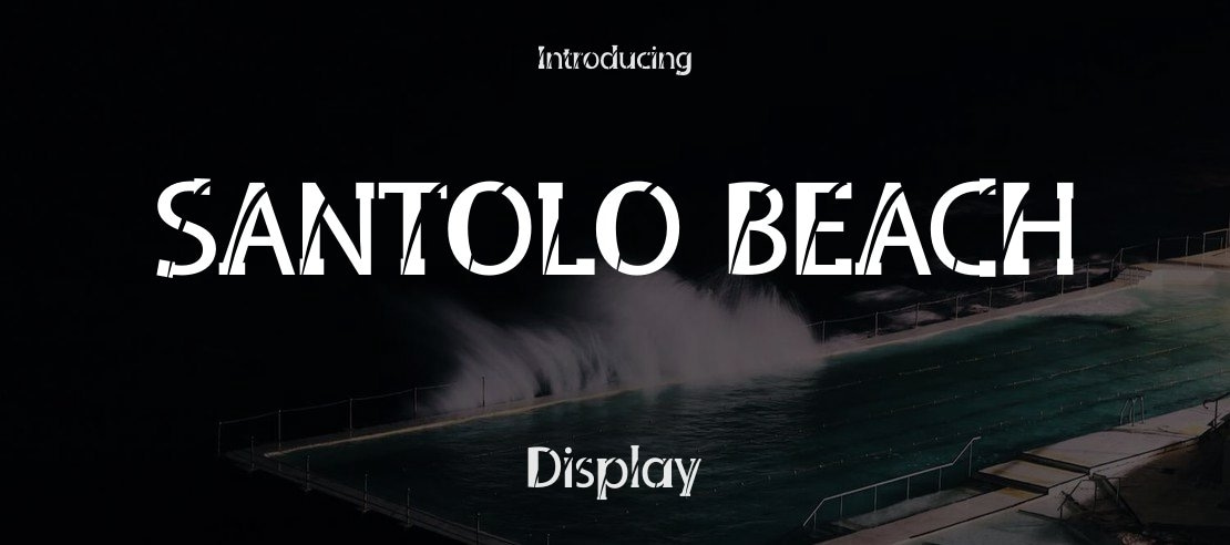 SANTOLO BEACH Font