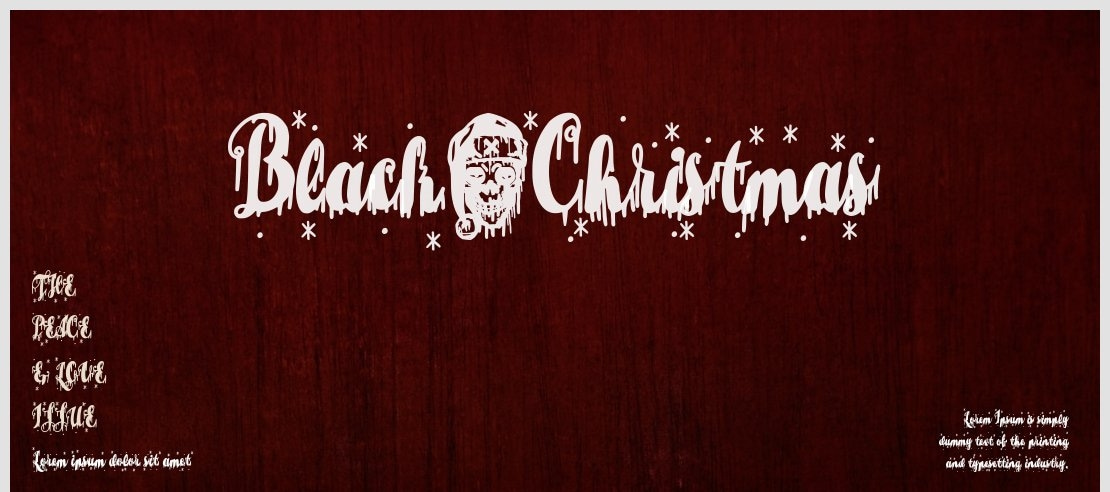 Black_Christmas Font