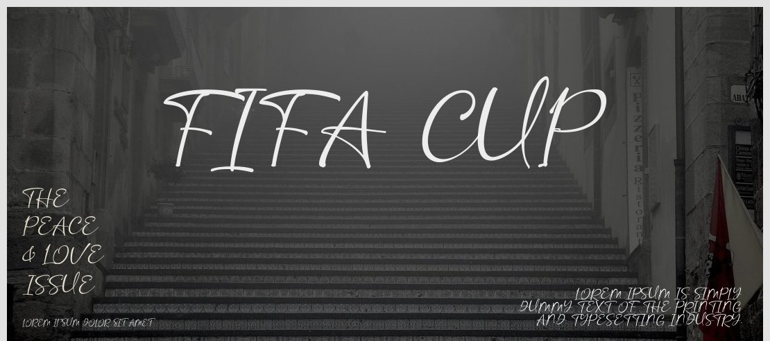 Fifa Cup Font Family