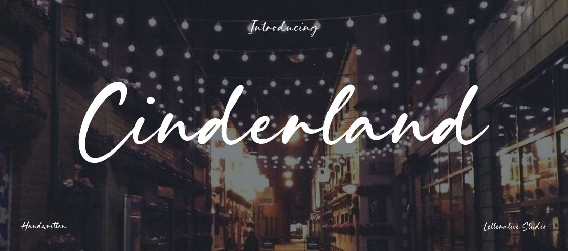 Cinderland Font