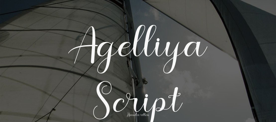 Agelliya Script Font