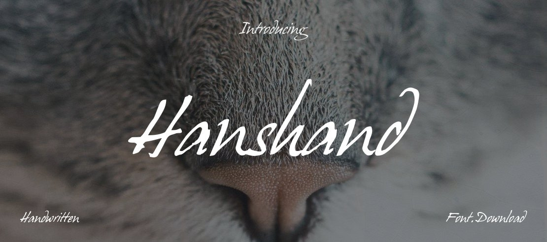 Hanshand Font