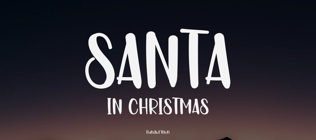 SANTA IN CHRISTMAS Font
