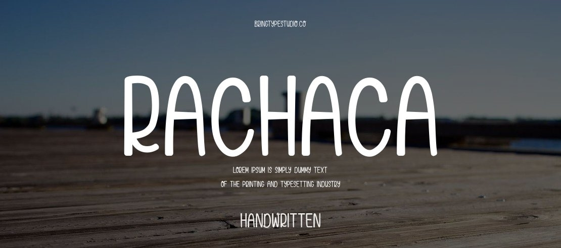 Rachaca Font Family