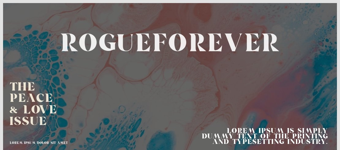 rogueforever Font