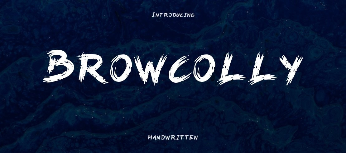 Browcolly Font