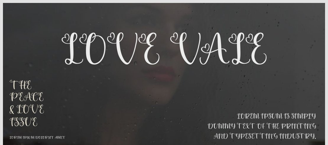 Love Vale Font