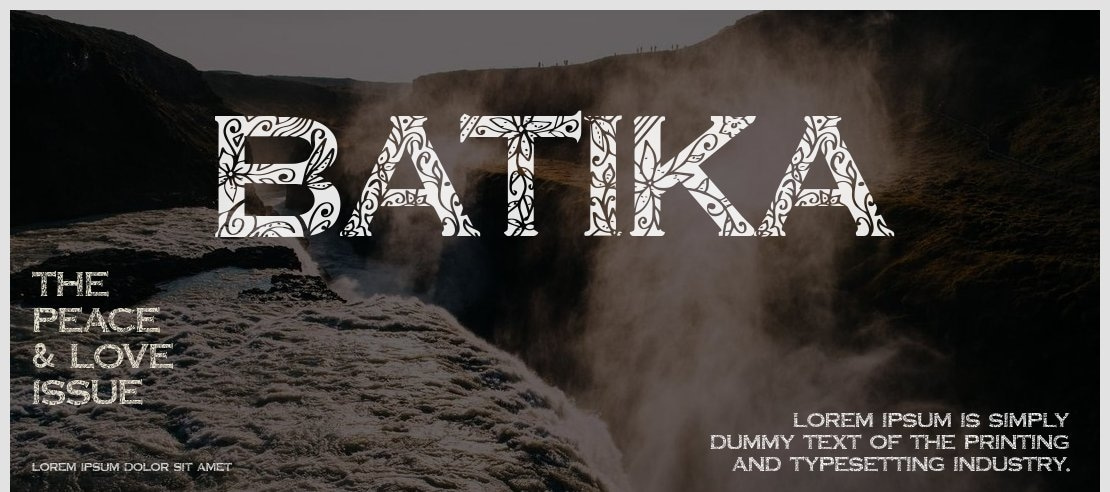 Batika Font