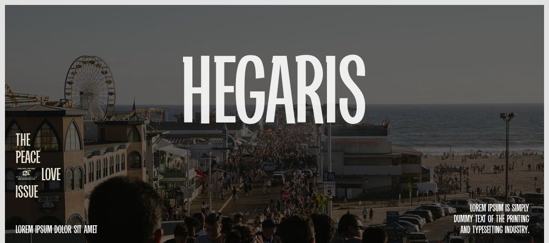 Hegaris Font