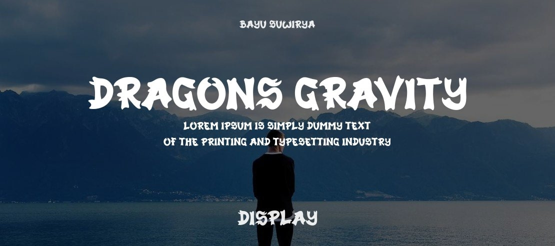 Dragons Gravity Font