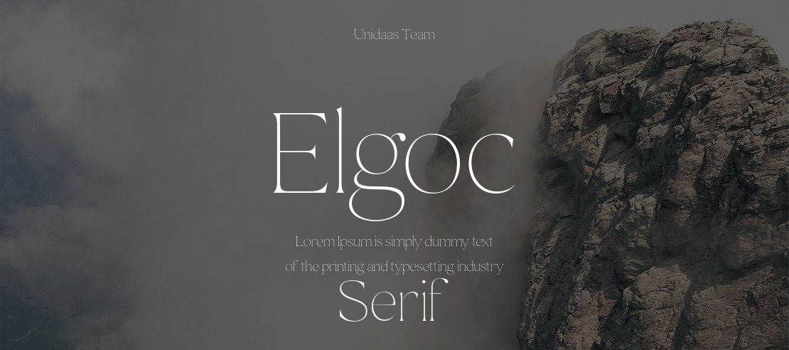 Elgoc Font