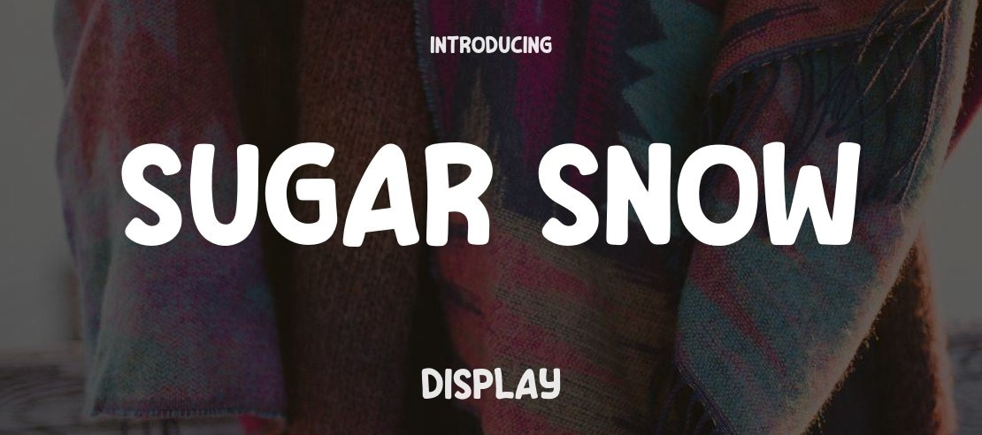 Sugar Snow Font