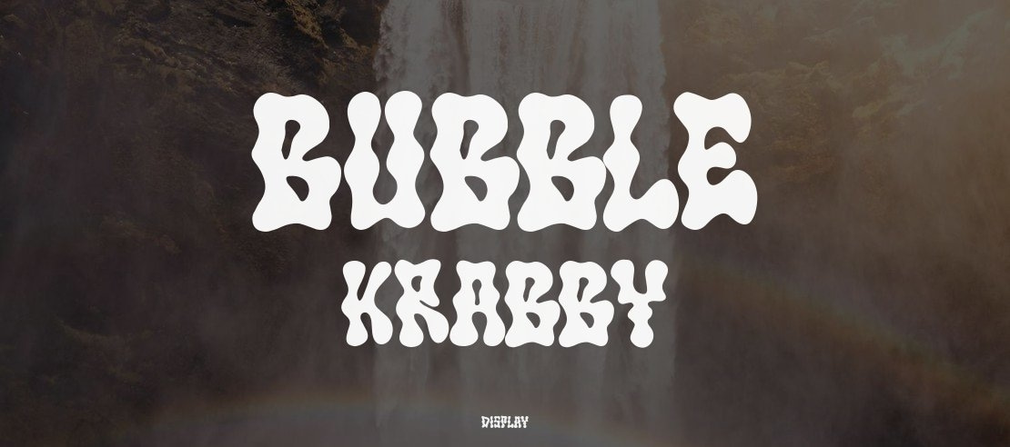 Bubble Krabby Font