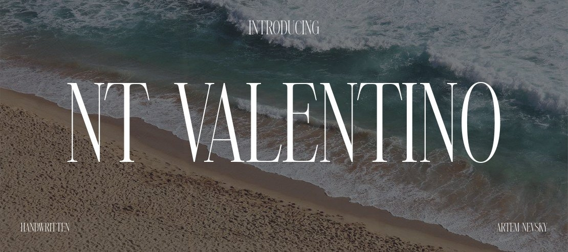 NT VALENTINO Font Family