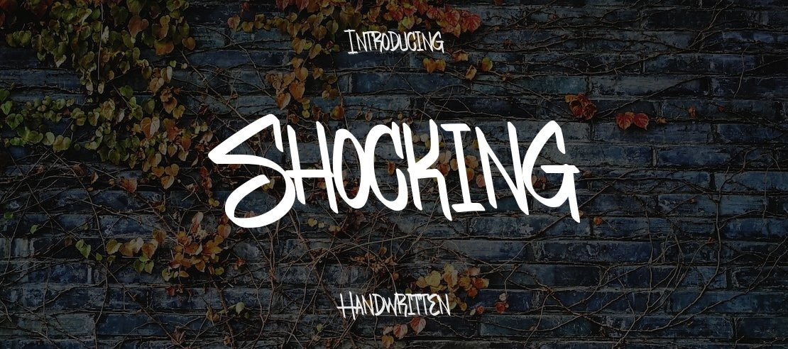 Shocking Font Family