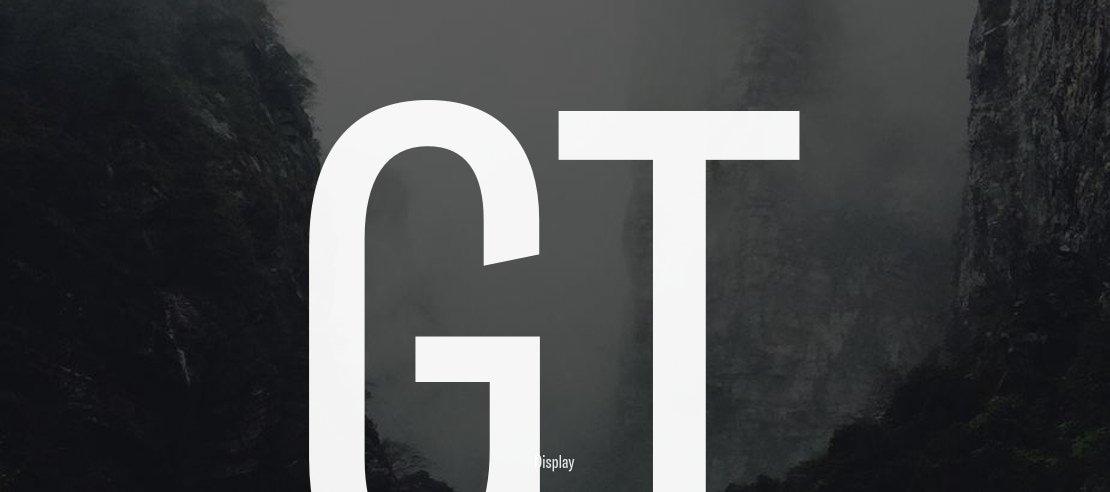 GT America Trial Font Family