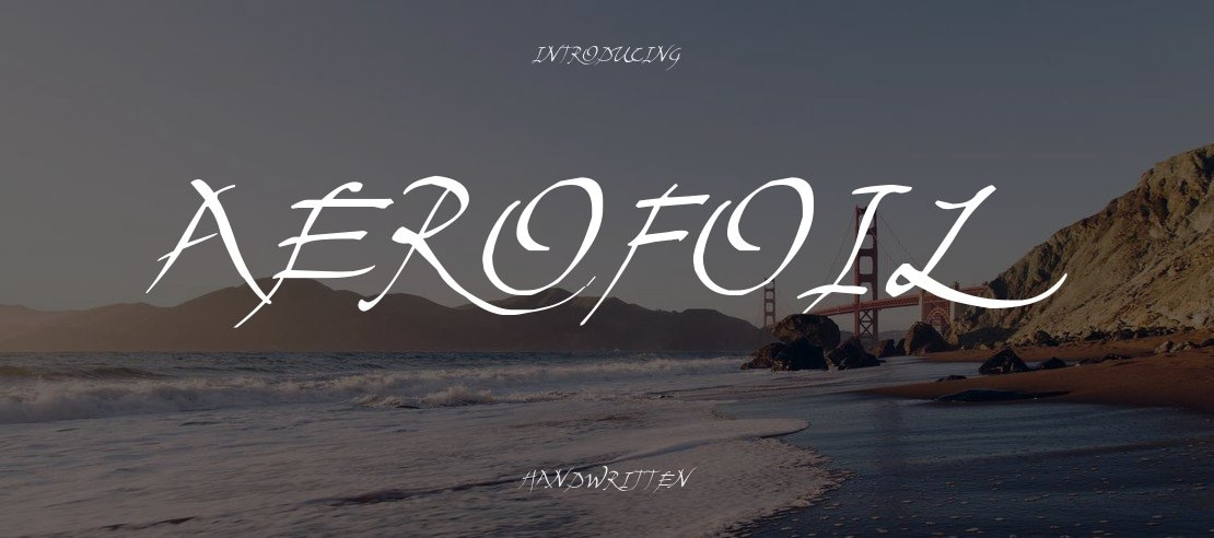 Aerofoil Font