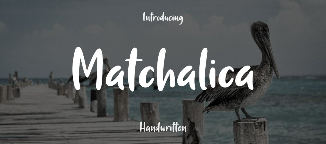 Matchalica Font