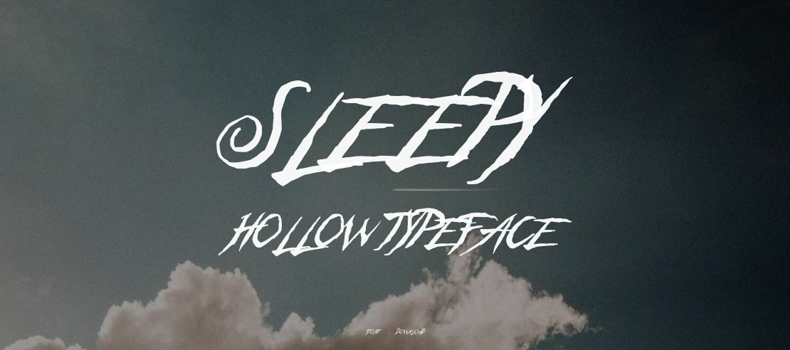 Sleepy Hollow Font