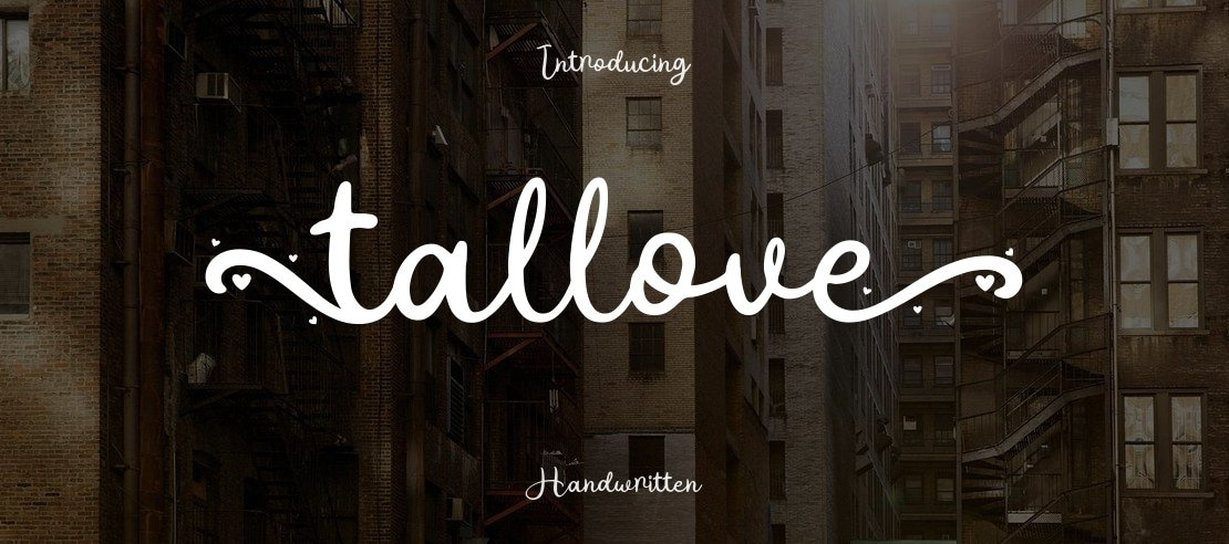 Tallove Font