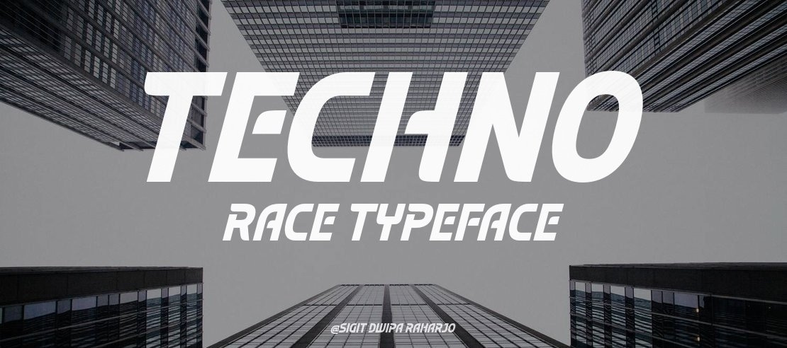 Techno Race Font