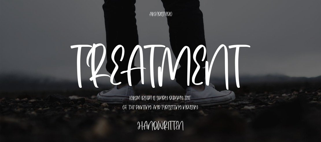 Treatment Font