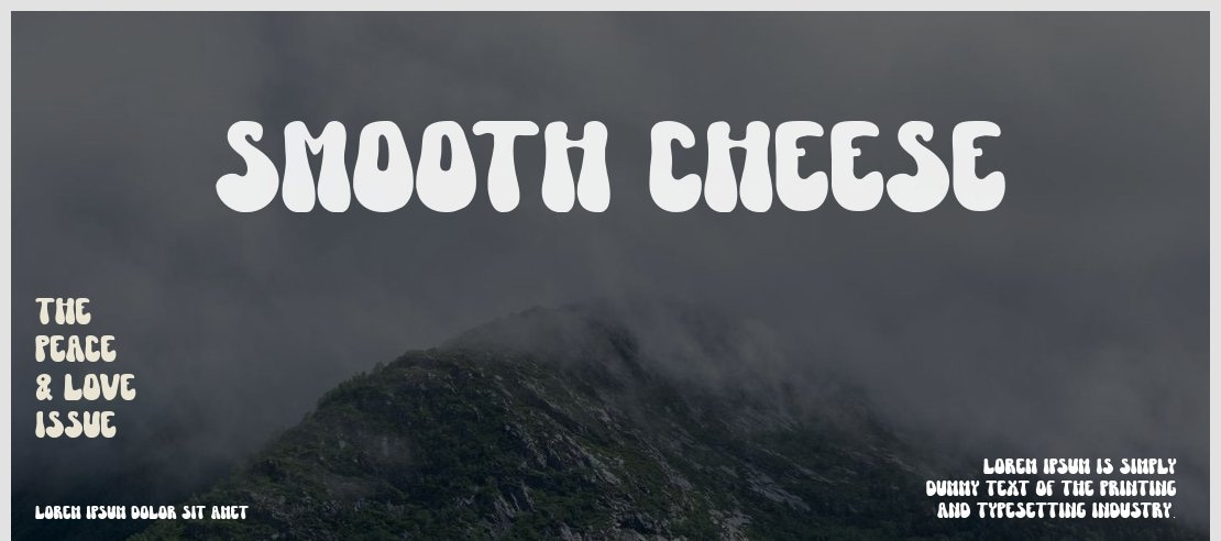 Smooth Cheese Font
