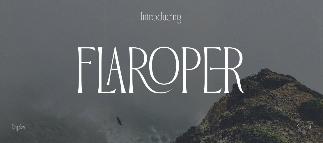 FLAROPER Font