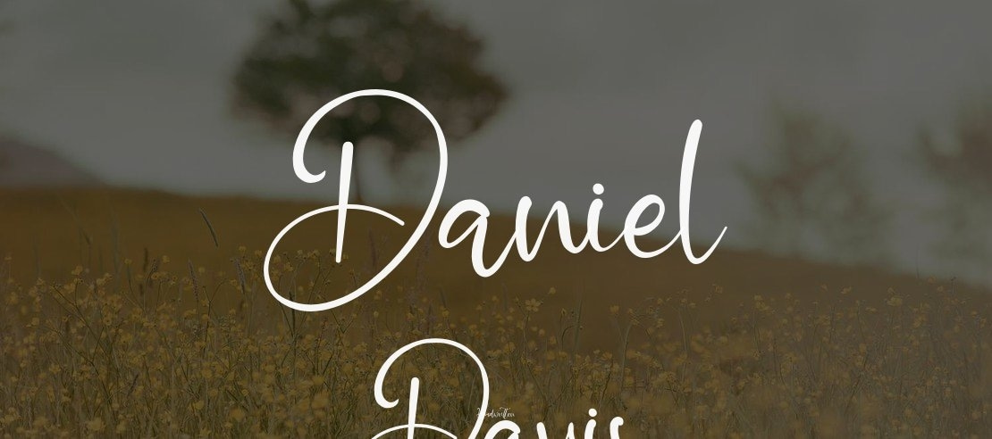 Daniel Davis Font