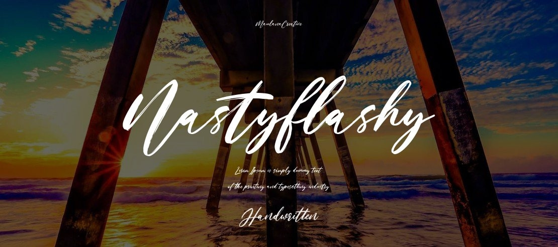 Nastyflashy Font