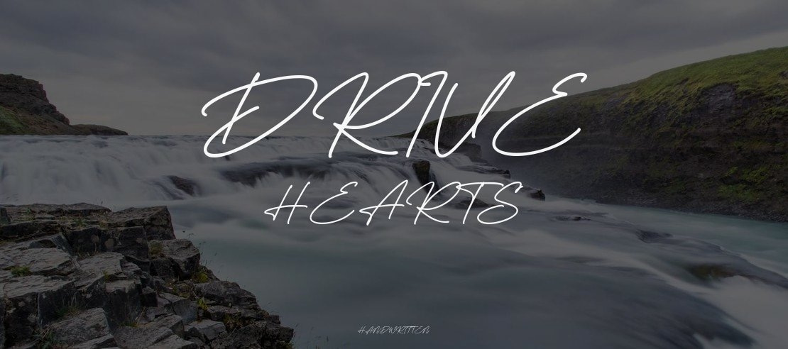 Drive Hearts Font