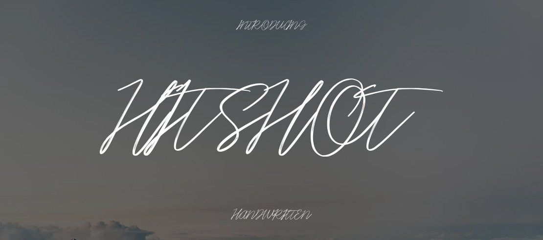 Hitshot Font