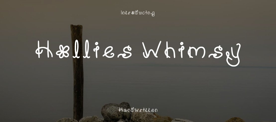 Hollies Whimsy Font